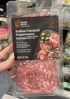 Mängden socker i salami