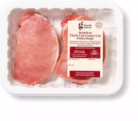 Mängden socker i Center Cuts Chops Thick Pork