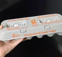 Mängden socker i Grade A Large Eggs