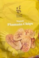 Mängden socker i Sweet plantain chips