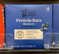 Mängden socker i Blueberry Protein Bars