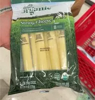 Mängden socker i Organic String Cheese