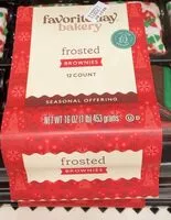 Mängden socker i Frosted Brownies