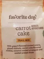 Mängden socker i Carrot cake trail mix