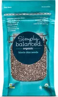 Mängden socker i Organic Black Chia Seeds