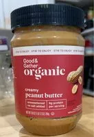 Mängden socker i Creamy peanut butter