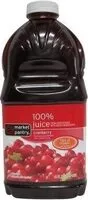 Mängden socker i Cranberry juice