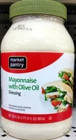 Mängden socker i Market pantry, mayonnaise dressing, extra virgin olive oil, extra virgin olive oil