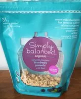 Mängden socker i Simply balanced, organic granola, berry blend
