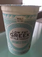Mängden socker i Low fat Greek style yogurt