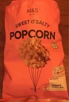 Mängden socker i Popcorn