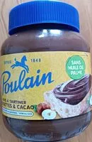 Mängden socker i Pâte à tartiner noisettes et cacao