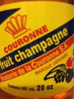 Mängden socker i Cola Couronne Fruit Champagne