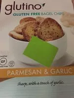 Mängden socker i Glutino, gluten free bagel chips, parmesan & garlic