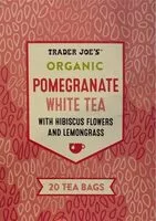 Mängden socker i Organic Pomegrante White Tea