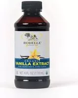 Mängden socker i Organic Vanilla Extract