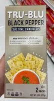 Mängden socker i Black pepper saltine cracker