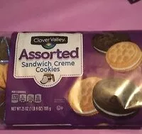 Mängden socker i Sandwich cream cookies