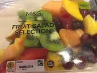 Mängden socker i Fruit salade selection