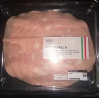 Mängden socker i Mortadelle