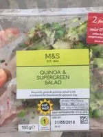 Mängden socker i Quinoa & super green salad