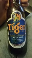 Mängden socker i Biere Tiger 33CL Singapour 4.7% 0