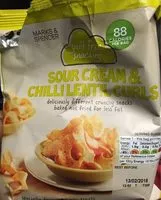 Mängden socker i Crackers lentille assaisonnés au chili