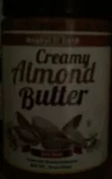 Mängden socker i Creamy Almond Butter