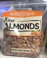 Mängden socker i Raw Almonds