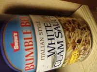 Mängden socker i Snow's, Bumble Bee, Italian Style White Clam Sauce