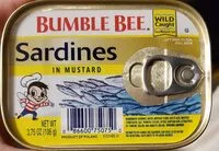 Mängden socker i Sardines in mustard