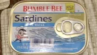 Mängden socker i Sardines in water