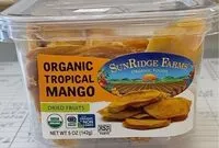 Mängden socker i Organic Tropical Mango