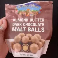 Mängden socker i Almond Butter Dark Chocolate Malt Balls