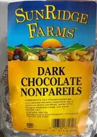 Mängden socker i Dark chocolate nonpareils