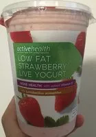 Mängden socker i Low Fat Strawberry Live Yogurt