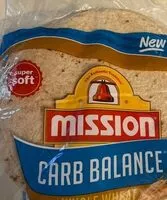 Mängden socker i Whole Wheat Carb Balance 6” Tortillas