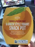 Mängden socker i Snack pot mango & passion fruit