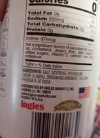 Mängden socker i Iodized Salt