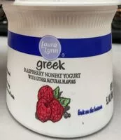 Mängden socker i Greek raspberry nonfat yogurt