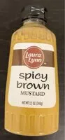 Mängden socker i spicy brown mustard