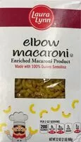 Mängden socker i Elbow macaroni