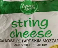 Mängden socker i String cheese