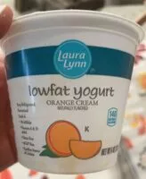 Mängden socker i Orange cream lowfat yogurt