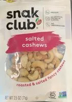 Mängden socker i Salted Cashews