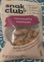 Mängden socker i Coconutty cashews