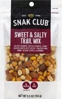 Mängden socker i Snake club sweet and salty trail mix