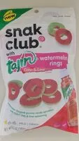 Mängden socker i Tajin Watermelon Rings