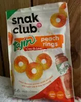 Mängden socker i Tajin peach rings