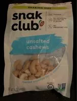 Mängden socker i Unsalted cashews